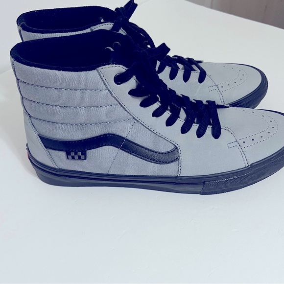 Vans Pop Cush Skateboarding Gray Hi-Top Sneaker Men’s Size 12 NWOT - Picture 5 of 11